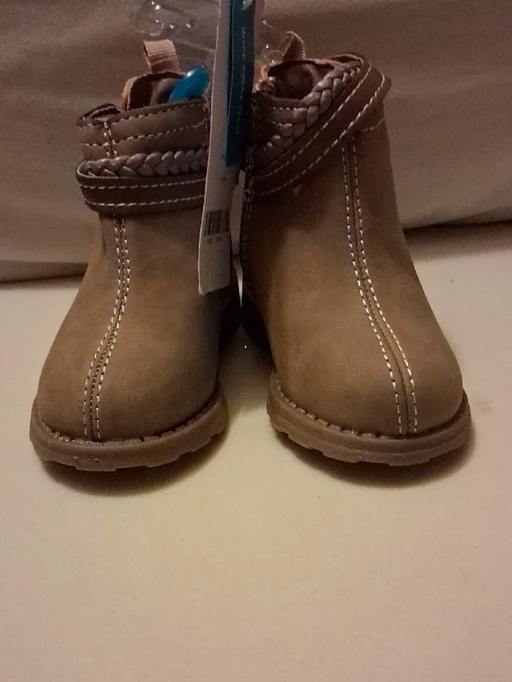 Carter's Glitter Ankle Boots - Gold/Brown